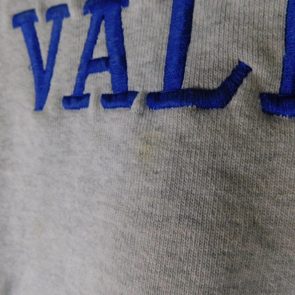 Vintage Virginia Vale Sweatshirt Adult XL Fruit of the Loom Gray Casual Crewneck - Picture 4 of 12